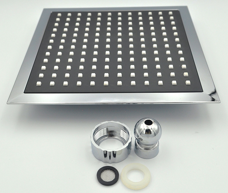 Esőztető Delta fali zuhanyhoz - négyszögletes